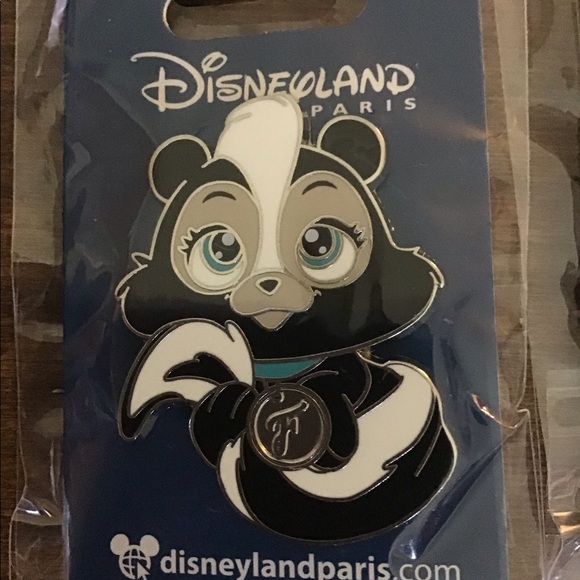Disney Jewelry - Disneyland Paris flower Bambi trading pin